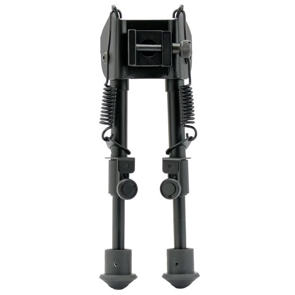 SME SHOOTING BIPOD BLACK ANODIZED ALUMINUM 6-9IN