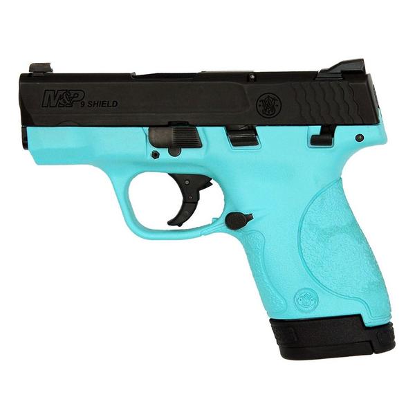 SMITH & WESSON M&P9 SHIELD 9MM 3.1IN 8RD ROBIN EGG BLUE