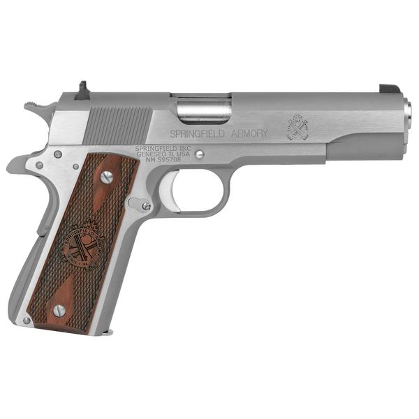 SPRINGFIELD ARMORY 1911-A1 .45 ACP 5IN 7RD MIL-SPEC STAINLESS FIRSTLINE