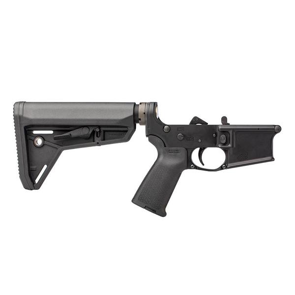AERO PRECISION AR15 Complete Lower Receiver w/ MOE Grip & SL Carbine Stock BLACK