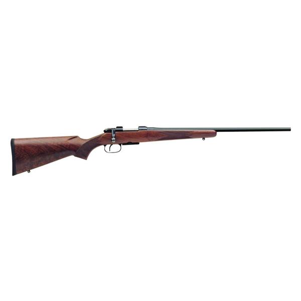 CZ 527 Varmint 204 Ruger 5+1 24in Blued Turkish Walnut Fixed American Style Stock