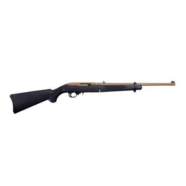 RUGER 10/22 .22LR 16IN TAKEDOWN BLACK SYNTHETIC STOCK DARK EARTH FINISH