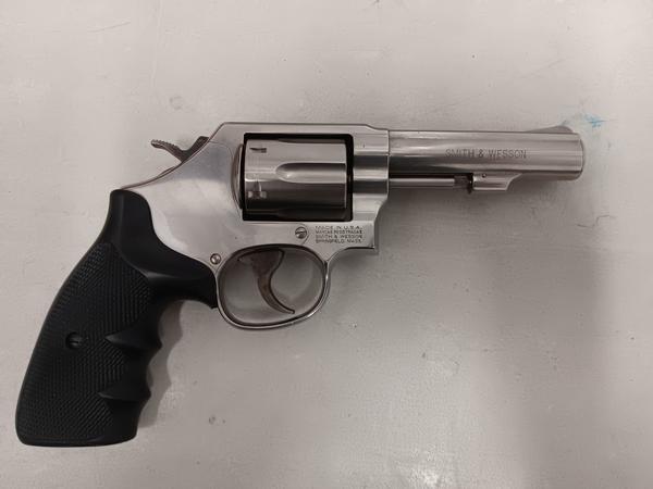 USED S+W 10-3 38 SPECIAL 6SHOT  4 INCH STAINLESS -    NOT CA LEGAL