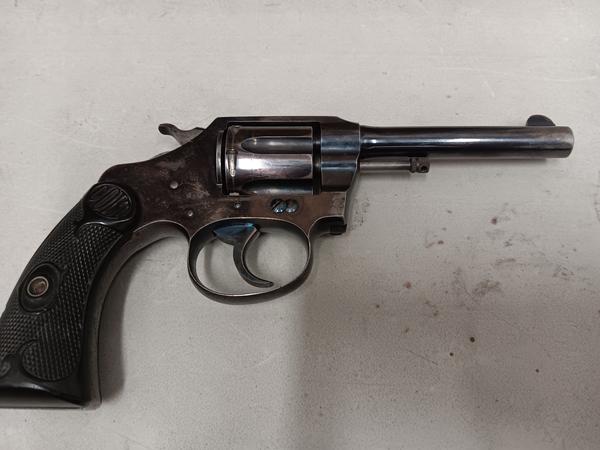 USED COLT POLICE POSITIVE .32 S+W 4 INCH 6 SHOT BLUE -    (CURIO & RELIC)