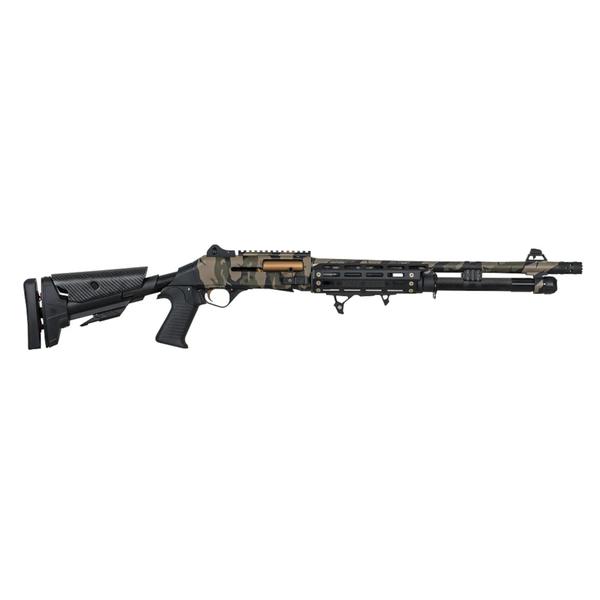ORTHOS RAIDER S4 12 GA 18.5IN WOODLAND CAMO ELITE CALIFORNIA MODEL