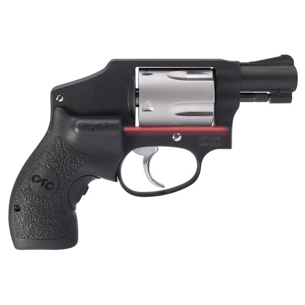 SMITH & WESSON PC MODEL 442 .38 SPL+P 1.88 IN CARBON STEEL BARREL W/ CRIMSON TRACE LASER-GRIP