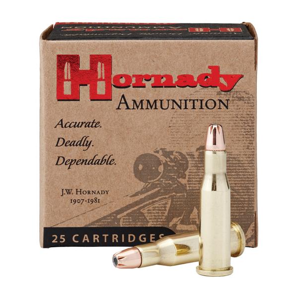 HORNADY CUSTOM .218 BEE 45 GR HP-M 2750 FPS 25 RD/BOX