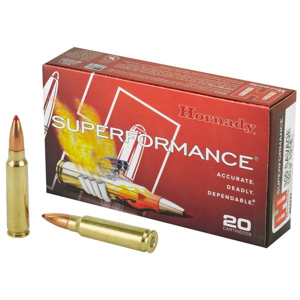 HORNADY SUPERFORMANCE .300 SAVAGE 150 GR SST 2740 FPS 20 RD/BOX