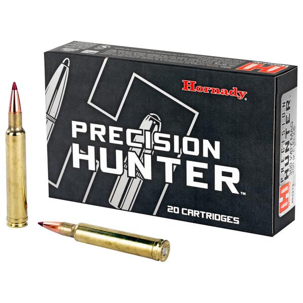 HORNADY PRECISION HUNTER .300 WTHBY MAG 200 GR ELD-X 2960 FPS 20 RD/BOX