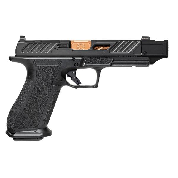 SHADOW SYSTEMS DR920P 9MM 4.48 IN BRONZE SPIRAL FLUTED BARREL W/ COMPENSATOR OPTICS READY -    CALIFORNIA COMPLIANT