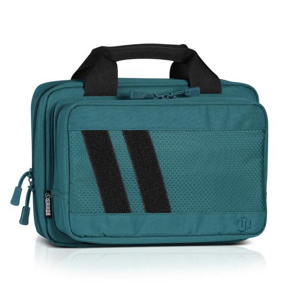 SAVIOR EQUIPMENT SPECIALIST DOUBLE PISTOL CASE SAVIOR TEAL