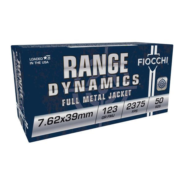 FIOCCHI RANGE 7.62X39MM 123GR FMJ 50/BX 10/CS
