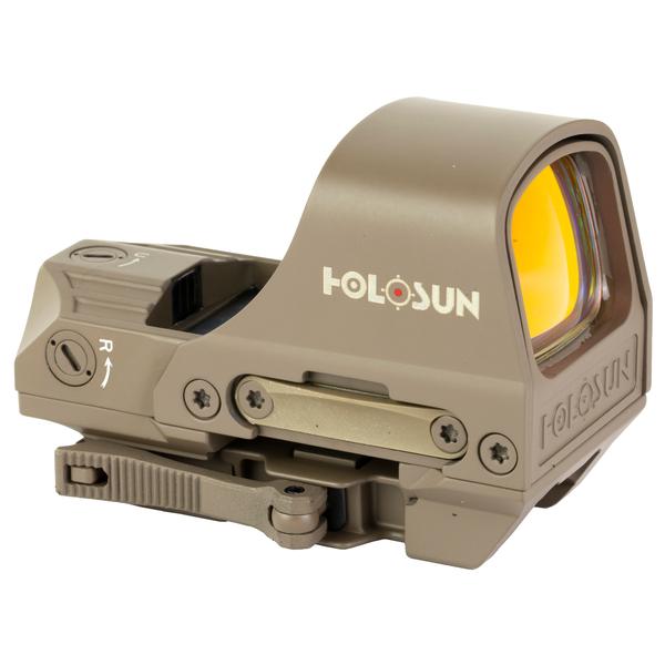 HOLOSUN  HS510C REFLEX SIGHT 2 MOA RED DOT W/ 32 MOA CIRCLE FLAT DARK EARTH