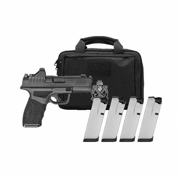 Springfield Armory Hellcat Pro OSP Compact Frame 9mm 3.7IN CHF BARREL W/VIRIDIAN RFX-11 GREEN DOT GEAR PAC
