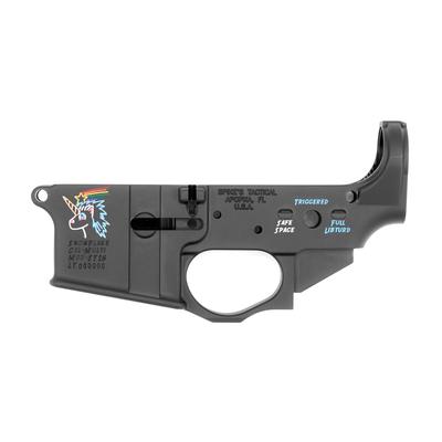 SPIKES STRIPPED LOWER (SNOWFLAKE) 5.56NATO BLK