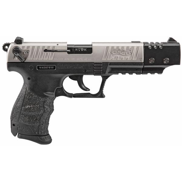 WALTHER P22 CA TARGET .22 LR 5IN 10RD NICKEL