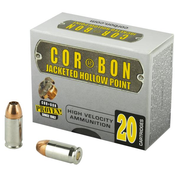 CORBON SELF DEFENSE .380 ACP 90 GR JHP 1050 FPS 20 RD/BOX