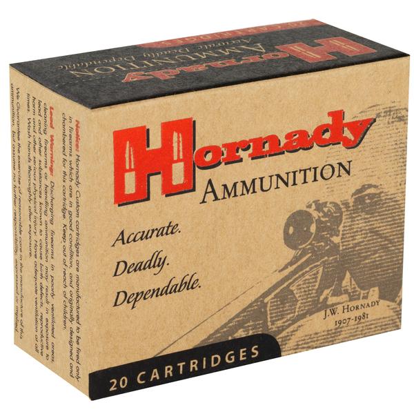 Hornady Custom 10 MM 155 GR XTPHP 1410 FPS 20 RD/BOX