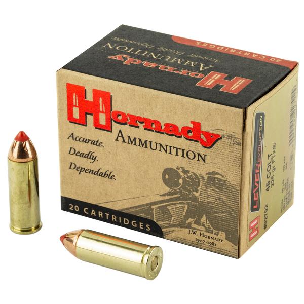 HORNADY LEVEREVOLUTION .45 COLT 225 GR FTX 960 FPS 20 RD/BOX