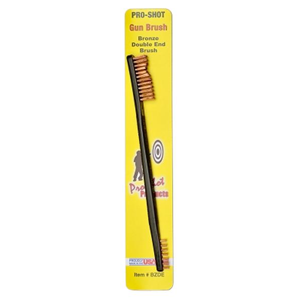 PRO-SHOT DOUBLE END-BRASS BRUSH