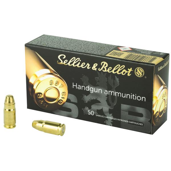 SELLIER & BELLOT .357 SIG 140 GR FMJ 1352 FPS 50 RD/BOX