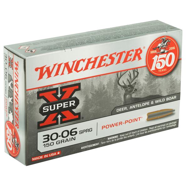 Winchester Super X .30-06 SPRG 150 GR PP 2920 FPS 20 RD/BOX