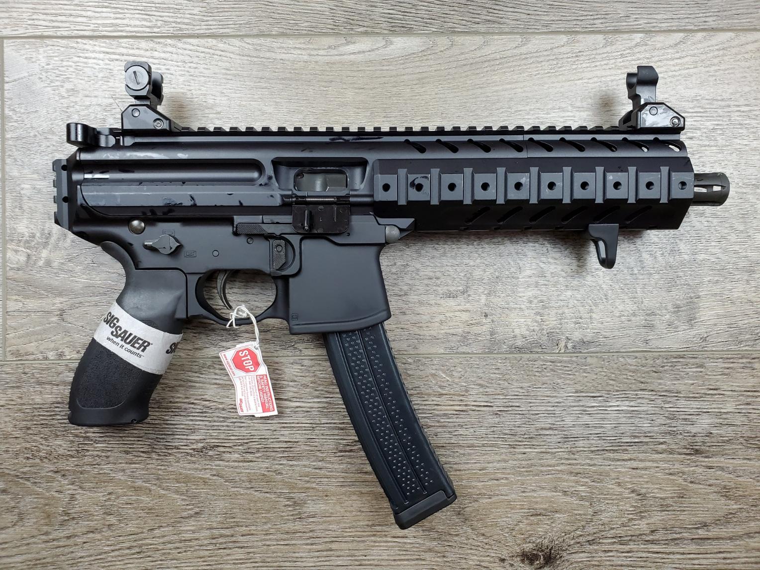  Sig Sauer Mpx Pistol 9mm 8in 30rd -Not Ca Legal
