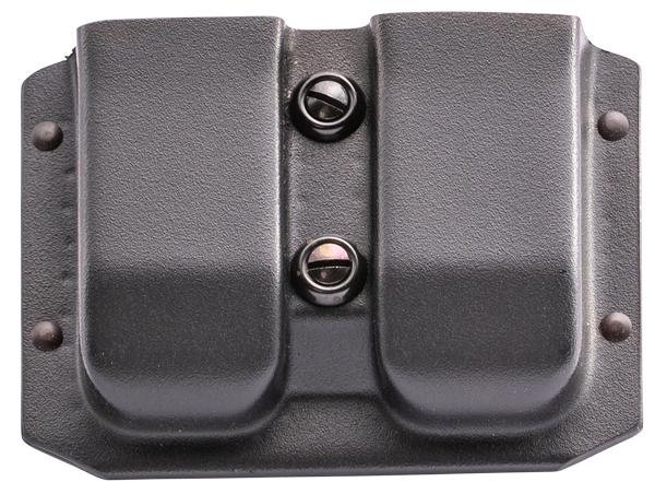 GALCO KYDEX DOUBLE MAGAZINE CARRIER AMBI BLACK FOR GLOCK 19 PISTOLS
