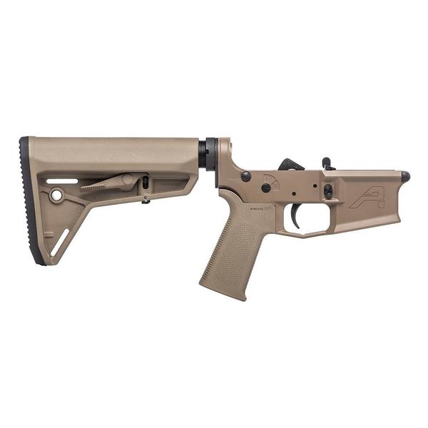 AERO PRECISION M4E1 Complete Lower Receiver w/ MOE SL Grip & SL Carbine Stock FDE